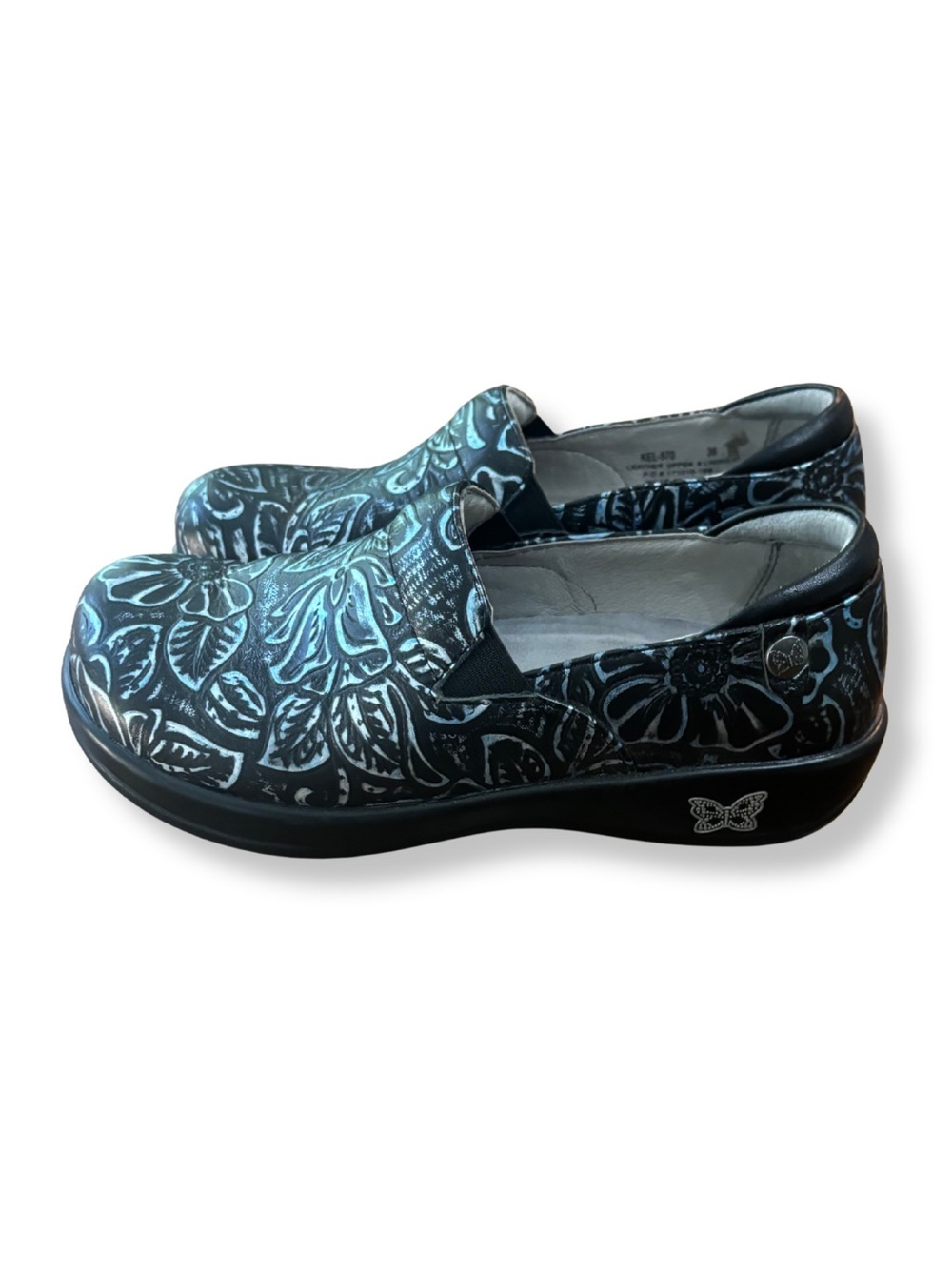 Alegria KEL-570 Professional Slip-On Clogs Black EU 36 US 6 Comfort Shoes